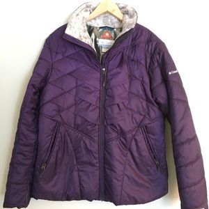 Colombia Omni-heat Winter Jacket - Purple